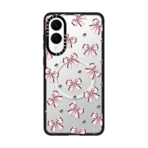 Galaxy S25 Edge - Metallic Pink Ribbon