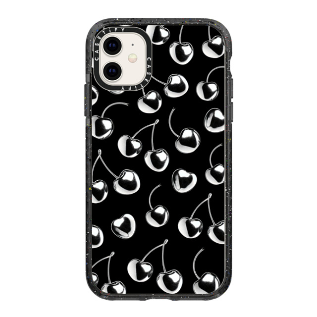 CASETiFY iPhone 11 ケース ブラック インパクトケース Cherry,Chrome Cherry,Chrome,Monochrome Chrome Cherry Back to School CASETiFY iPhone 11 ケース ブラック インパクトケース Cherry,Chrome Cherry,Chrome,Monochrome Chrome Cherry Back to School