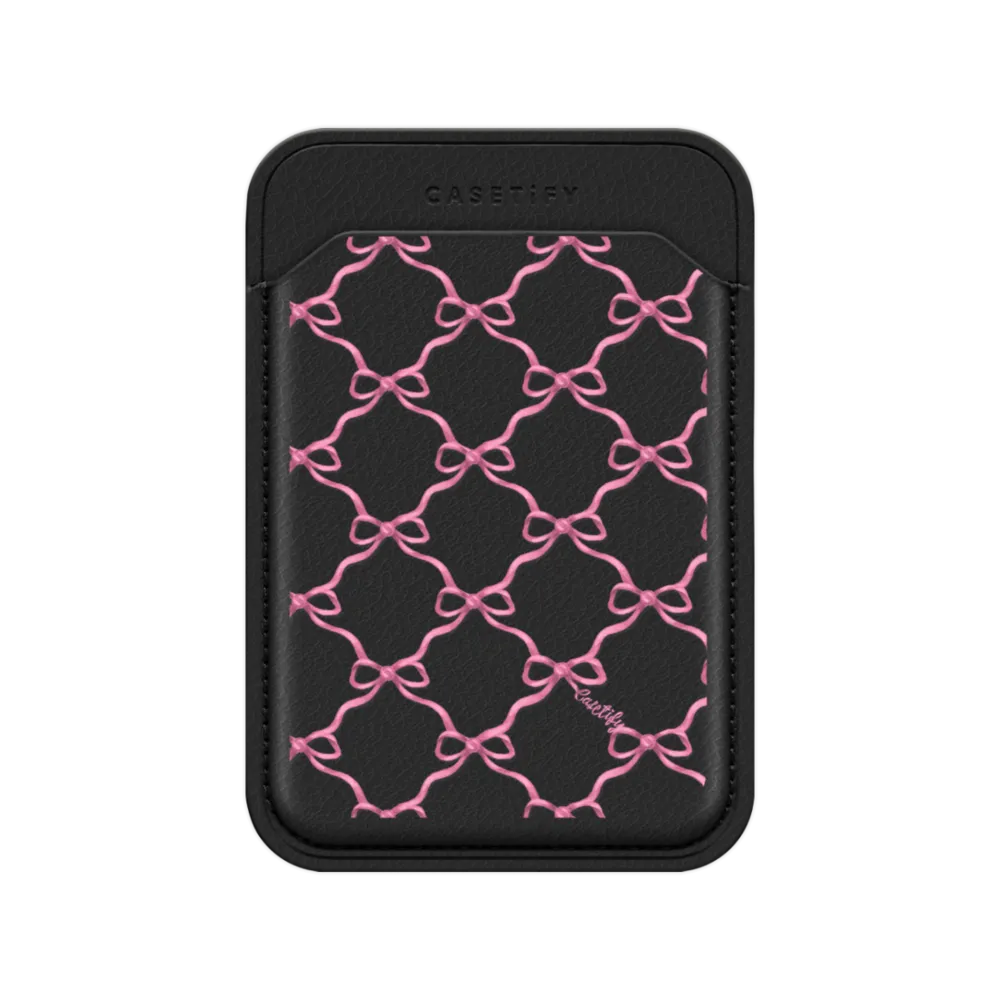 Snappy™ BioVeg Wallet MagSafe Compatible - Entwined in Ribbon