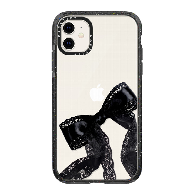 CASETiFY iPhone 11 ケース ブラック インパクトケース Ribbon,Bowcore Bowcore,Ribbon Lace Organza Ribbon Back to School CASETiFY iPhone 11 ケース ブラック インパクトケース Ribbon,Bowcore Bowcore,Ribbon Lace Organza Ribbon Back to School