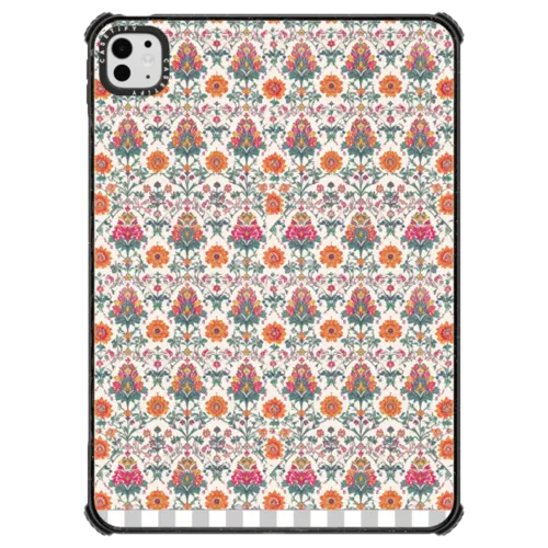 iPad Pro 11-inch (M4/M5) - Persian Floral - Orange