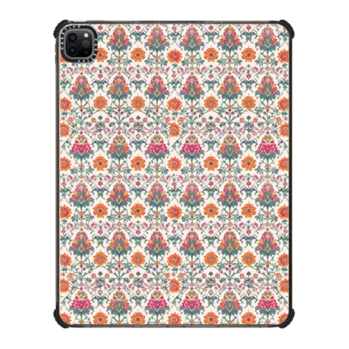 iPad Pro 12.9-inch (5th/6th gen) - Persian Floral - Orange