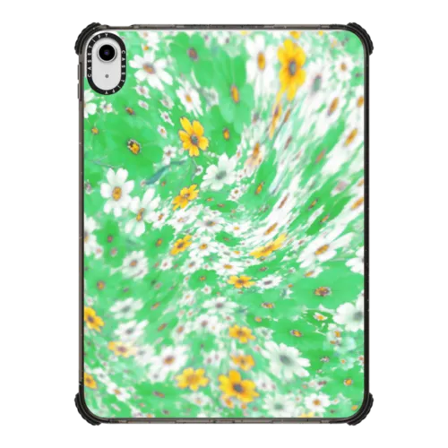 iPad 10.9-inch (10th gen) - Floral Swirl - Green