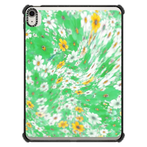 iPad Air 11-inch (M2/M3) - Floral Swirl - Green