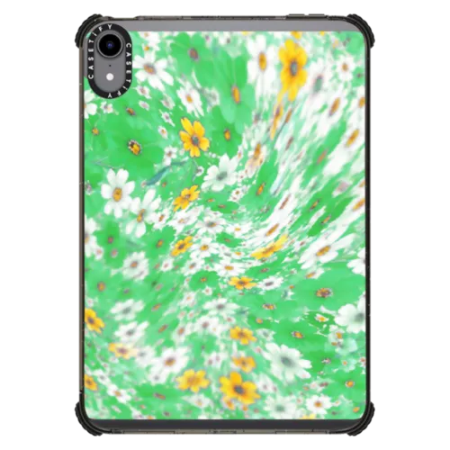 iPad mini (6th gen) - Floral Swirl - Green