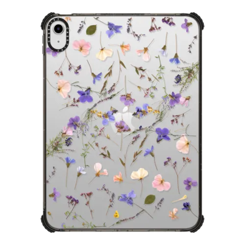 iPad 10.9-inch (10th gen) - Pressed flowers Violet