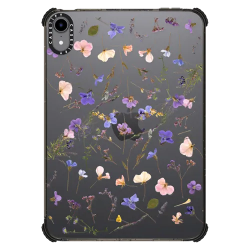 iPad mini (6th gen) - Pressed flowers Violet