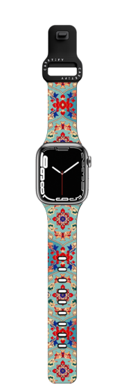 Apple Watch SE 3 (44mm) - Persian Floral - Cyan