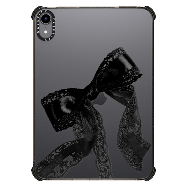 CASETiFY iPad Mini (A17 Pro/第6世代) Black iPad インパクト ケース Ribbon,Bowcore Ribbon,Bowcore Lace Organza Ribbon CASETiFY iPad Mini (A17 Pro/第6世代) Black iPad インパクト ケース Ribbon,Bowcore Ribbon,Bowcore Lace Organza Ribbon