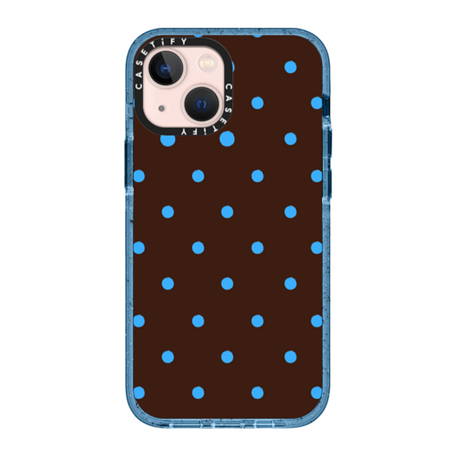 CASETiFY iPhone 13 Mini P[X xCr[u[ CpNgP[X MagSafeΉ dot dot Classic Dottie