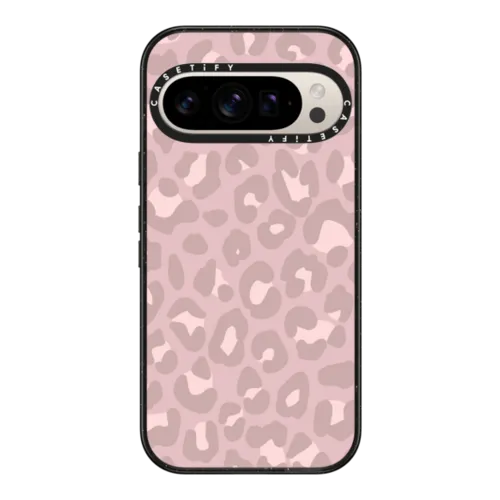 Google Pixel 9 Pro - Dusty Pink Leopard - Pale Petal