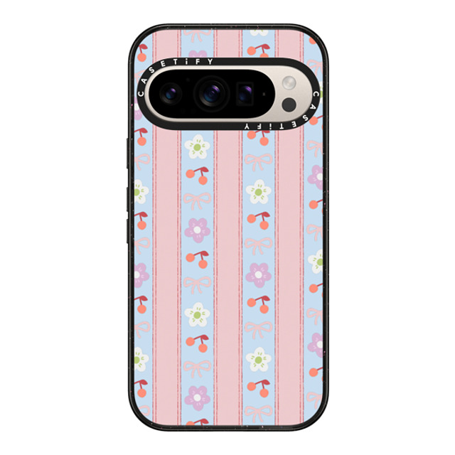 CASETiFY Pixel 9 Pro ケース ブラック Impact Magnetic Case Strawberry,Food Food,Strawberry,Stripes Strawberry Milk - Soft Blush Halloween CASETiFY Pixel 9 Pro ケース ブラック Impact Magnetic Case Strawberry,Food Food,Strawberry,Stripes Strawberry Milk - Soft Blush Halloween