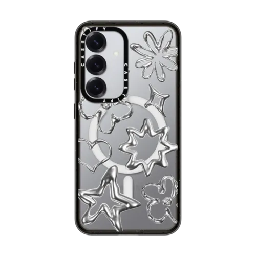 Galaxy S25 - Chrome Doodles