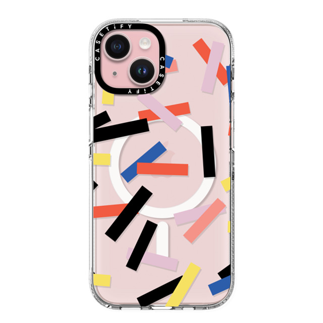 CASETiFY iPhone 15 ケース クリア クリア ケース MagSafe対応 Casetify Confetti casetify_artist Father's Day CASETiFY iPhone 15 ケース クリア クリア ケース MagSafe対応 Casetify Confetti casetify_artist Father's Day