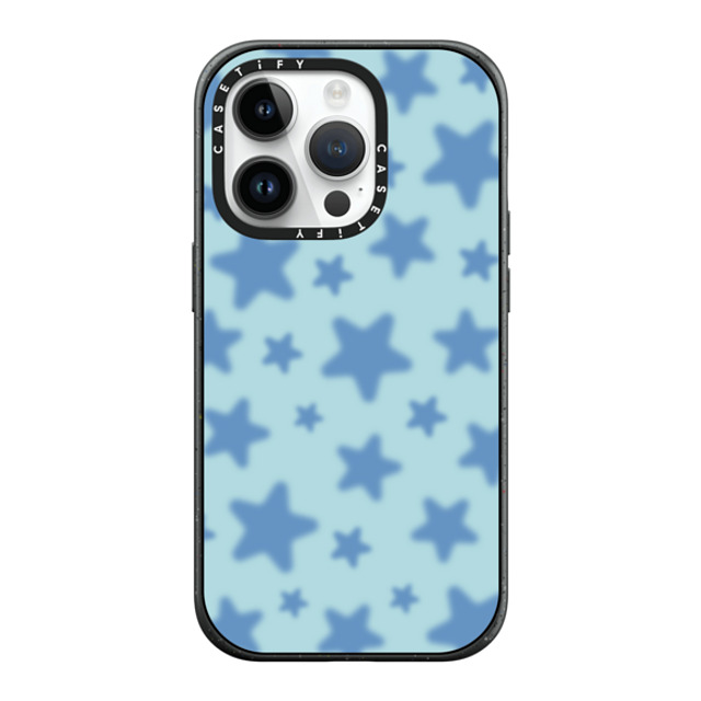 CASETiFY iPhone 14 Pro ケース マットブラック インパクトケース MagSafe対応 Star,Y2K,Pattern STAR BABY