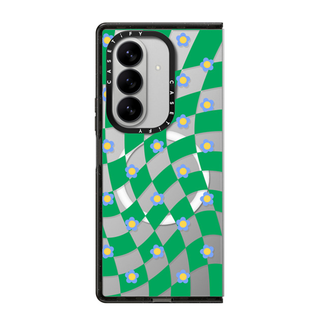 CASETiFY Galaxy Z Fold7 ケース ブラック Impact Magnetic Case Preppy,Floral Floral,Checkered,Abstract,Y2K,Minimalism,Pattern,Preppy Checkered Floral Case New CASETiFY Galaxy Z Fold7 ケース ブラック Impact Magnetic Case Preppy,Floral Floral,Checkered,Abstract,Y2K,Minimalism,Pattern,Preppy Checkered Floral Case New