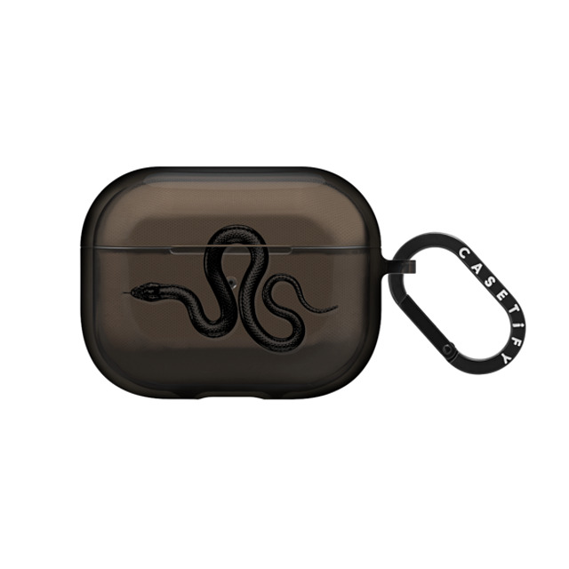 CASETiFY AirPods Pro ブラック インパクトケース Animal,Hype,Monochrome Black Kingsnake