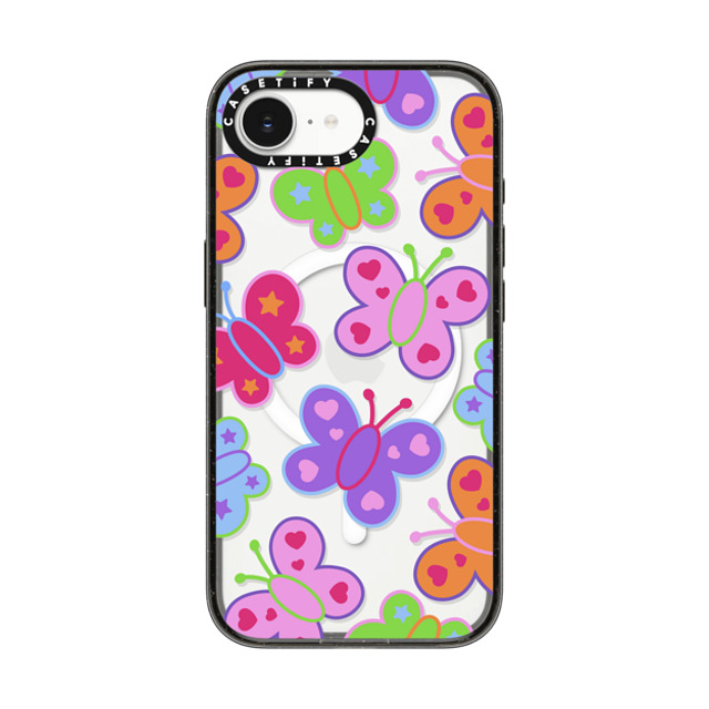 CASETiFY iPhone 16e Case Black Impact Case MagSafe Compatible Butterfly,Animal Animal,Butterfly,Maximalism,Y2K Butterfly Folk Back to School CASETiFY iPhone 16e Case Black Impact Case MagSafe Compatible Butterfly,Animal Animal,Butterfly,Maximalism,Y2K Butterfly Folk Back to School