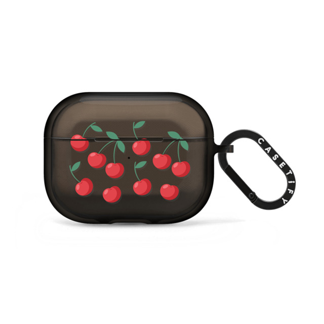 CASETiFY AirPods Pro 2 Black インパクトケース Cherry,Fruit Fruit,Food,Cherry,Pattern Cherries Back to School CASETiFY AirPods Pro 2 Black インパクトケース Cherry,Fruit Fruit,Food,Cherry,Pattern Cherries Back to School