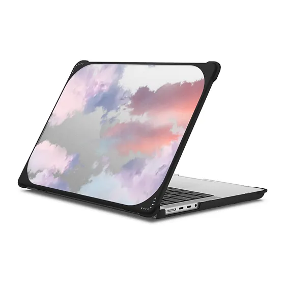 Bounce MacBook Pro 14" (2021 / 2023) Case - Chrome Doodles