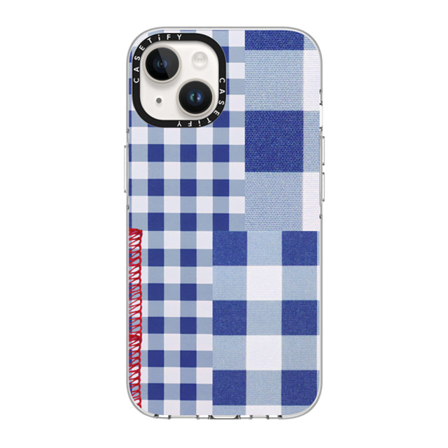 CASETiFY iPhone 14 ケース クリア クリア ケース MagSafe対応 Gingham Picnic casetify_artist