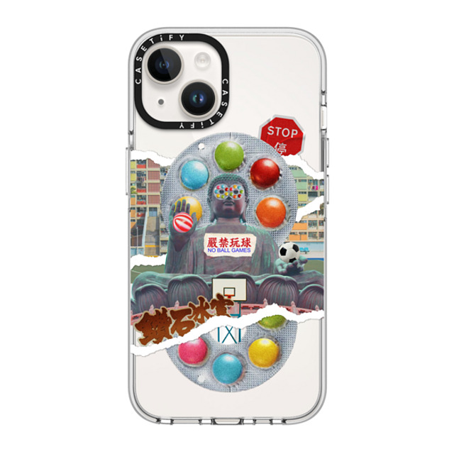 CASETiFY iPhone 14 ケース クリア クリア ケース MagSafe対応 HK Collage - Buddha casetify_artist