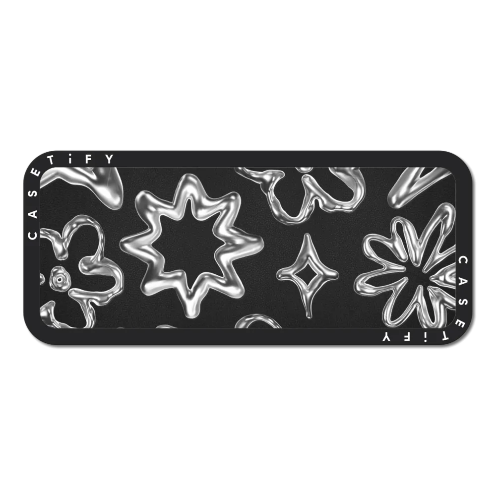 Snappy Laptop Phone Mount MagSafe Compatible - Chrome Doodles