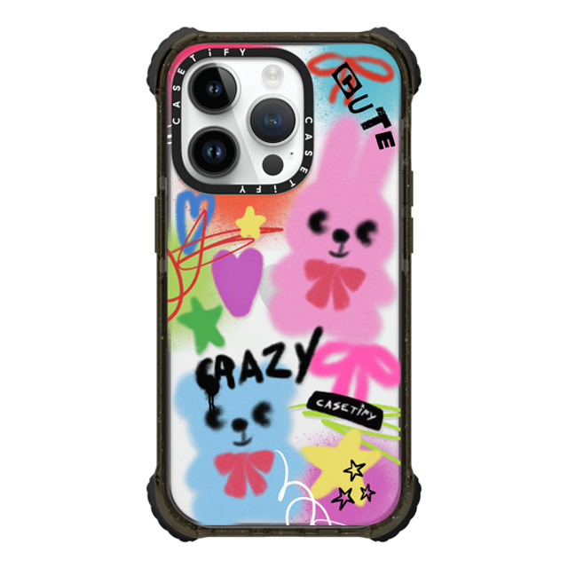 CASETiFY iPhone 14 Pro Case Black ウルトラインパクトケース Street Art,Y2K Street Art,Y2K Cute & Crazy Mother's Day CASETiFY iPhone 14 Pro Case Black ウルトラインパクトケース Street Art,Y2K Street Art,Y2K Cute & Crazy Mother's Day