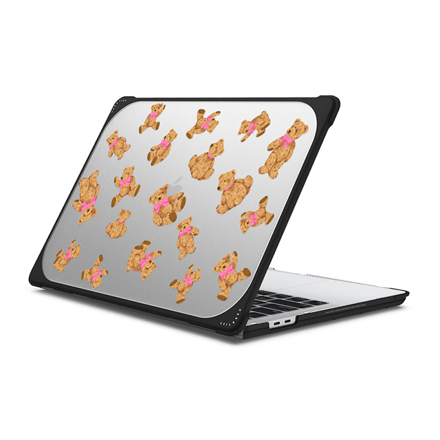 CASETiFY MacBook Pro 13-inch (M1 / M2 / Intel) Black バウンス ケース Animal,Pattern Animal,Pattern Beary Sweet Mother's Day CASETiFY MacBook Pro 13-inch (M1 / M2 / Intel) Black バウンス ケース Animal,Pattern Animal,Pattern Beary Sweet Mother's Day