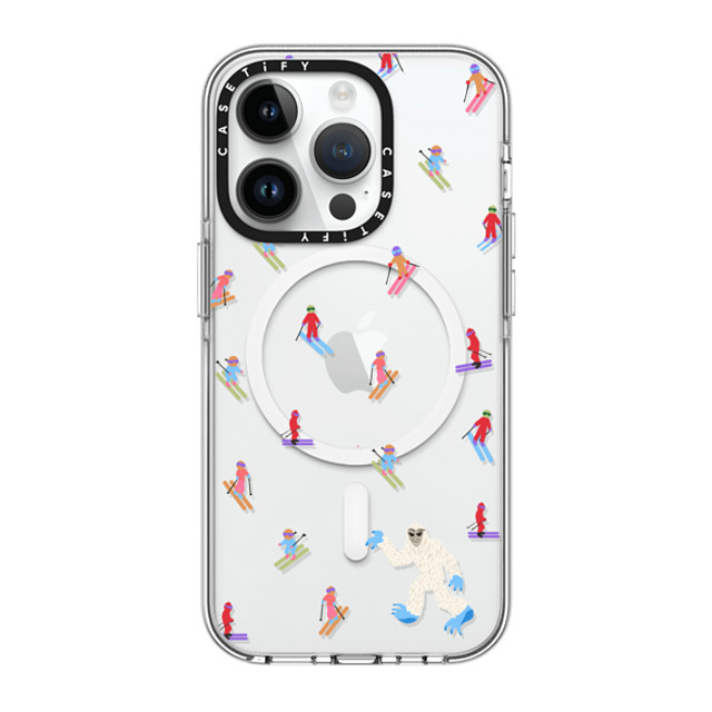 CASETiFY iPhone 14 Pro ケース クリア クリア ケース MagSafe対応 Ski Free casetify_artist