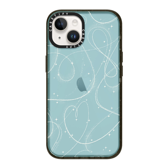 CASETiFY iPhone 14 ケース ブラック インパクトケース Pond Skating casetify_artist