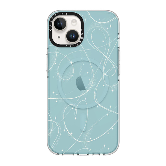 CASETiFY iPhone 14 ケース クリア クリア ケース MagSafe対応 Pond Skating casetify_artist