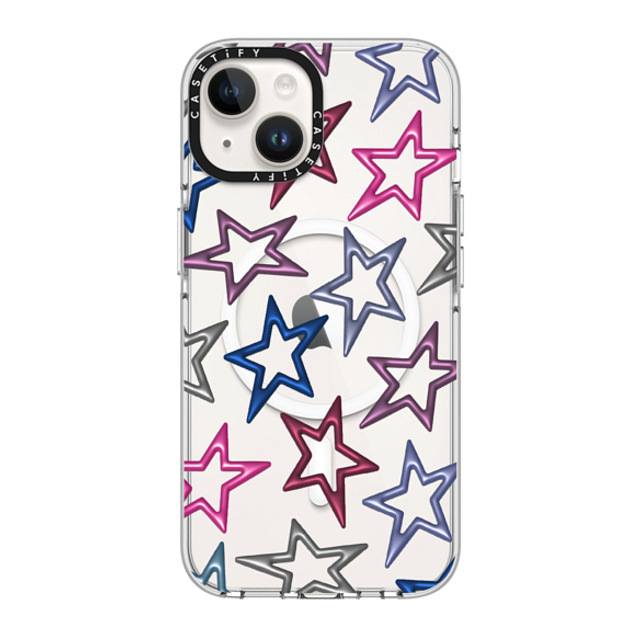 CASETiFY iPhone 14 ケース クリア クリア ケース MagSafe対応 All Star casetify_artist