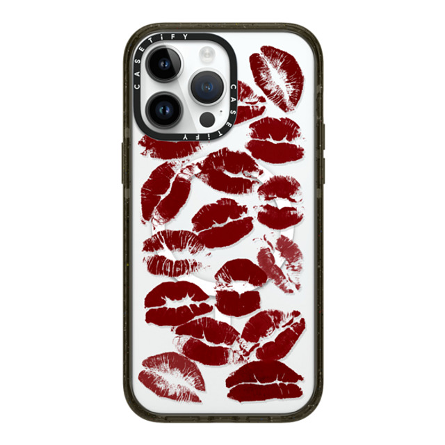CASETiFY iPhone 14 Pro Max ケース ブラック インパクトケース MagSafe対応 Hot Lips casetify_artist Back to School CASETiFY iPhone 14 Pro Max ケース ブラック インパクトケース MagSafe対応 Hot Lips casetify_artist Back to School