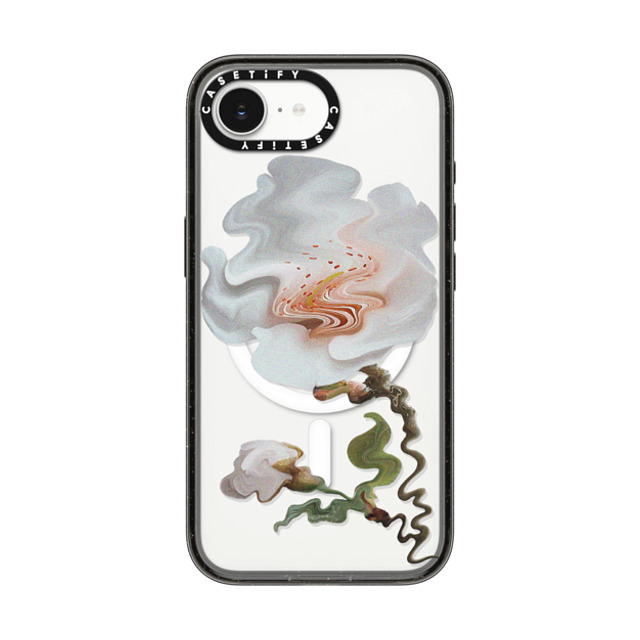 CASETiFY iPhone 16e Case Black Impact Case MagSafe Compatible Floral フローラル Solo Sakura Reflection Back to School CASETiFY iPhone 16e Case Black Impact Case MagSafe Compatible Floral フローラル Solo Sakura Reflection Back to School