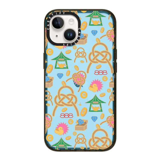 CASETiFY iPhone 14 ケース ブラック インパクトケース FU GUI Case casetify_artist