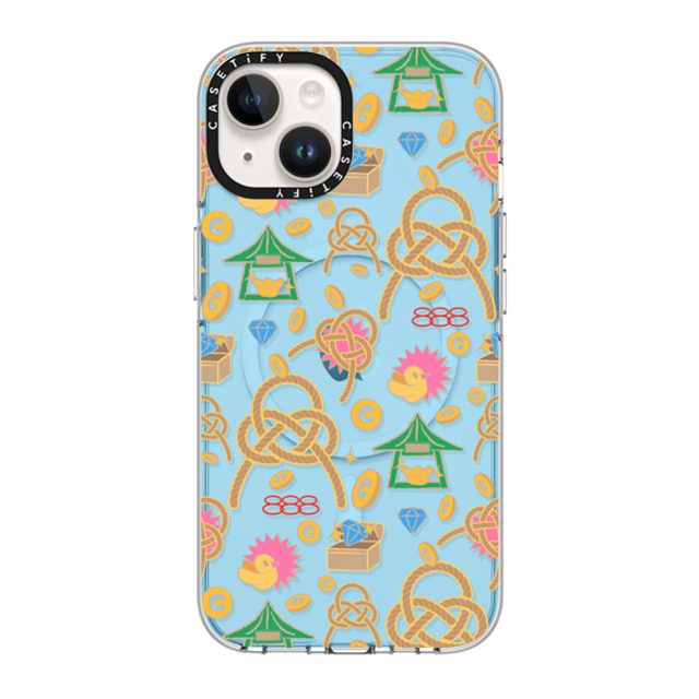 CASETiFY iPhone 14 ケース クリア クリア ケース MagSafe対応 FU GUI Case casetify_artist