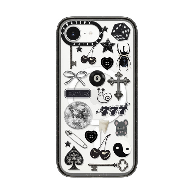 CASETiFY iPhone 16e Case Black Impact Case MagSafe Compatible Lucky Streak casetify_artist Back to School CASETiFY iPhone 16e Case Black Impact Case MagSafe Compatible Lucky Streak casetify_artist Back to School