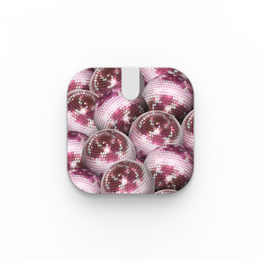 2-in-1 Charging Stand - Pink Disco Fever