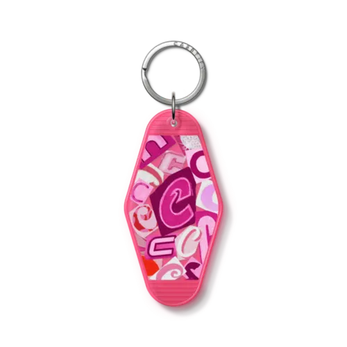 Keychain Tag - C Collage