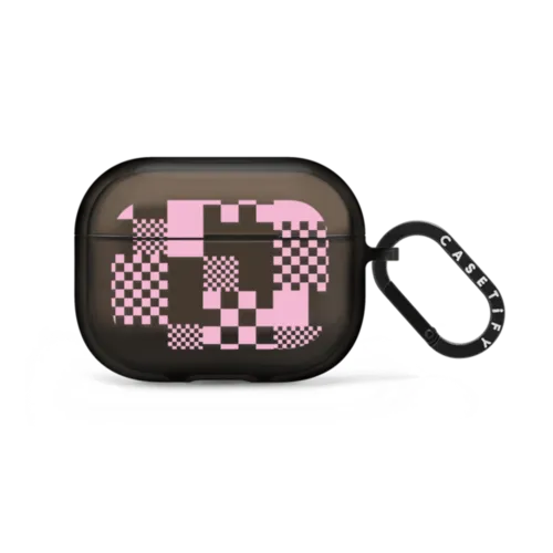AirPods Pro 2 - Patchwork Tweed - Pink