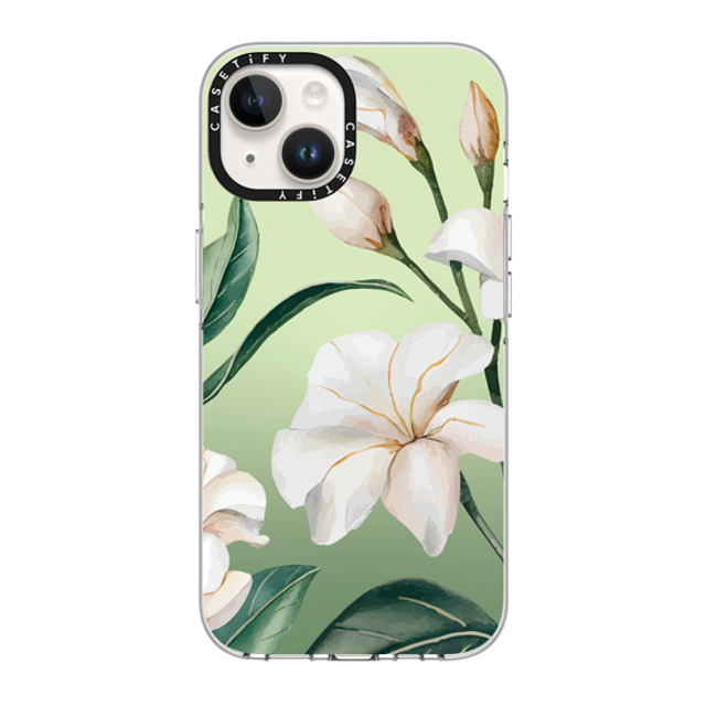CASETiFY iPhone 14 Case Clear Clear Case MagSafe Compatible Jasmine Haze casetify_artist CASETiFY iPhone 14 Case Clear Clear Case MagSafe Compatible Jasmine Haze casetify_artist
