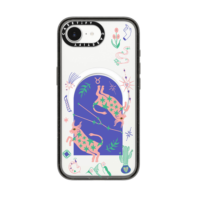 CASETiFY iPhone 16e Case Black Impact Case MagSafe Compatible Taurus casetify_artist Back to School CASETiFY iPhone 16e Case Black Impact Case MagSafe Compatible Taurus casetify_artist Back to School