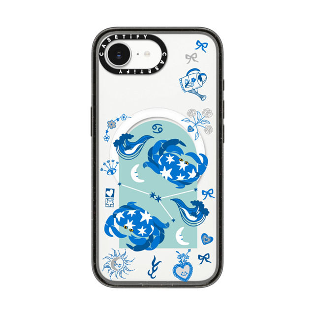 CASETiFY iPhone 16e ケース ブラック インパクトケース MagSafe対応 Cancer casetify_artist Back to School CASETiFY iPhone 16e ケース ブラック インパクトケース MagSafe対応 Cancer casetify_artist Back to School