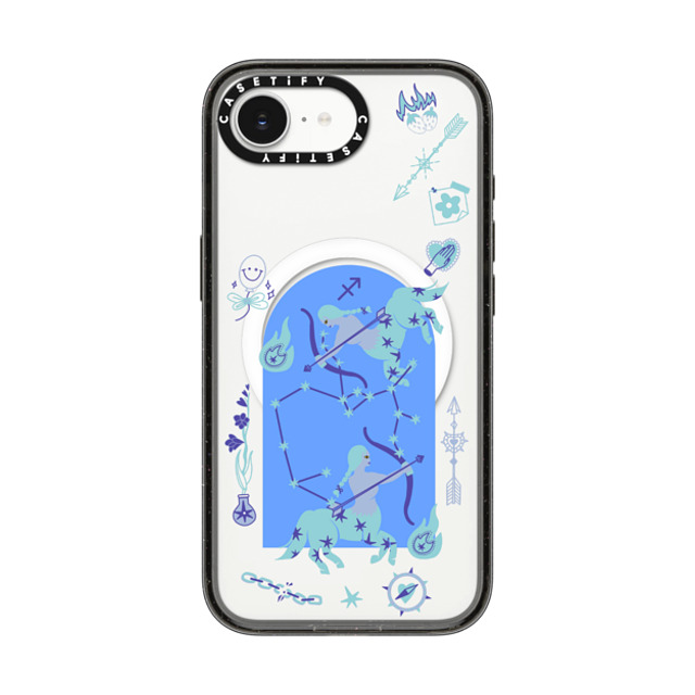 CASETiFY iPhone 16e Case Black Impact Case MagSafe Compatible Sagittarius casetify_artist Back to School CASETiFY iPhone 16e Case Black Impact Case MagSafe Compatible Sagittarius casetify_artist Back to School
