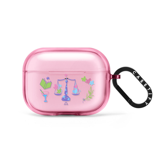 CASETiFY AirPods Pro 2 Pink Fizz インパクトケース Libra casetify_artist Back to School CASETiFY AirPods Pro 2 Pink Fizz インパクトケース Libra casetify_artist Back to School