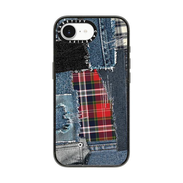 CASETiFY iPhone 16e Case Black Impact Case MagSafe Compatible Plaid Disorder Case casetify_artist Back to School CASETiFY iPhone 16e Case Black Impact Case MagSafe Compatible Plaid Disorder Case casetify_artist Back to School