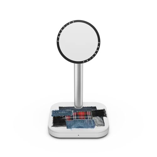   - Plaid Disorder 2-in-1 Charging Stand
