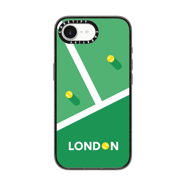 CASETiFY iPhone 16e ケース ブラック インパクトケース MagSafe対応 London Court casetify_artist Back to School CASETiFY iPhone 16e ケース ブラック インパクトケース MagSafe対応 London Court casetify_artist Back to School
