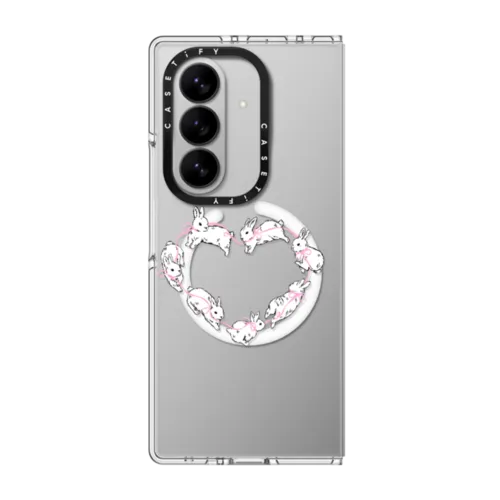 Galaxy Z Fold7 - Heart Full of Bunnies